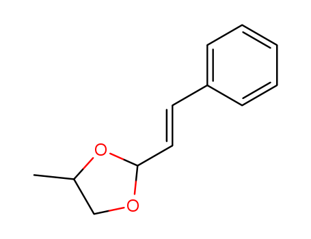 1,3-Dioxolane, 4-methyl-2-styryl- cas  4353-01-9