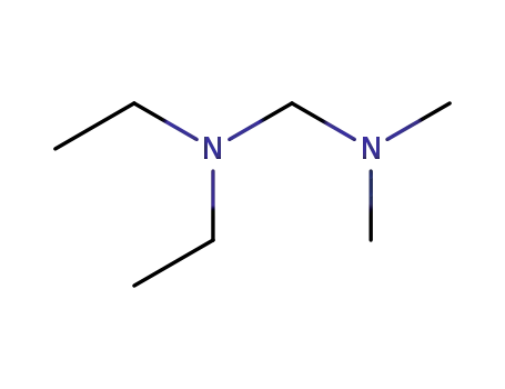 Molecular Structure of 85413-87-2 (N'-N-Diethyl-N'-,N'-dimethyl-methanediamine)