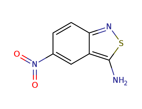 5-Nitro-2,1-benzisothiazol-3-amine cas  14346-19-1