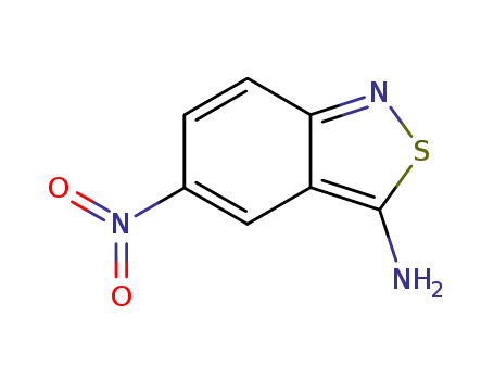 Molecular Structure of 14346-19-1 (3-AMINO-5-NITRO-2,1-BENZISOTHIAZOLE)