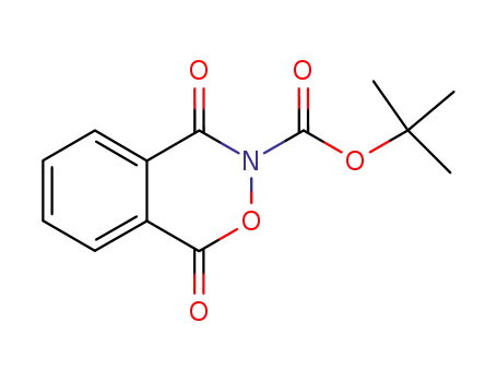 Molecular Structure of 31583-38-7 (tert-butyl 1,4-dioxo-1,4-dihydro-3H-benzo[d][1,2]oxazine-3-carboxylate)