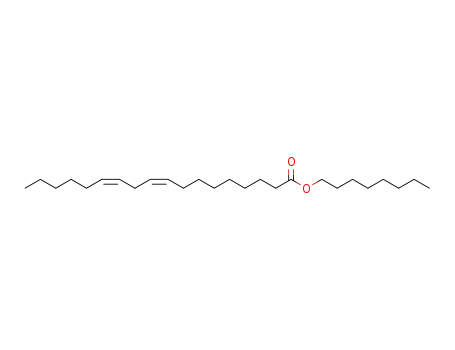 Molecular Structure of 64022-34-0 (Octyl (9Z,12Z)-octadeca-9,12-dienoate)