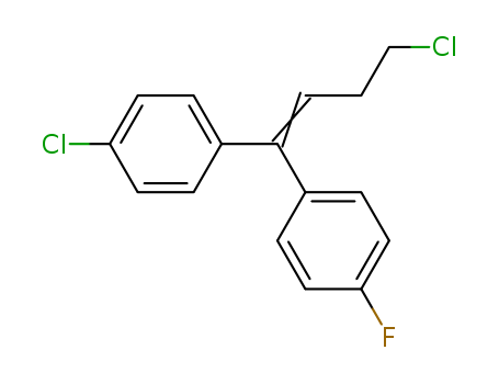 Benzene,1-chloro-4-[4-chloro-1-(4-fluorophenyl)-1-buten-1-yl]-