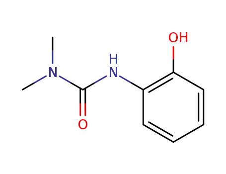 Molecular Structure of 83898-17-3 (3-(2-hydroxyphenyl)-1,1-dimethylurea)
