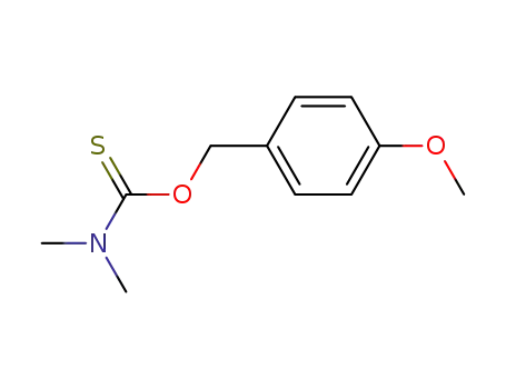Molecular Structure of 51956-88-8 (O-(4-methoxybenzyl) N,N-dimethylthiocarbamate)