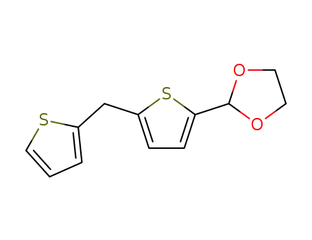 2-(5-[2]thienylmethyl-[2]thienyl)-[1,3]dioxolane