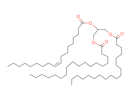 9-Octadecenoic acid(9Z)-, 2-[(1-oxooctadecyl)oxy]-1-[[(1-oxooctadecyl)oxy]methyl]ethyl ester
