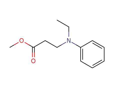 b-Alanine, N-ethyl-N-phenyl-, methyl ester