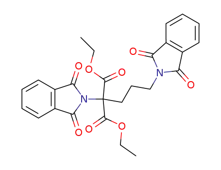 Molecular Structure of 88596-94-5 (phthalimido-(3-phthalimido-propyl)-malonic acid diethyl ester)