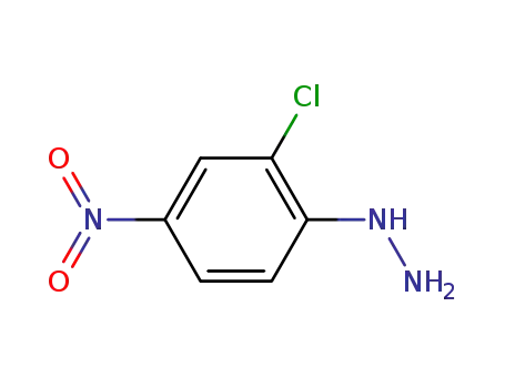 Molecular Structure of 55950-68-0 ((2-chloro-4-nitrophenyl)hydrazine)
