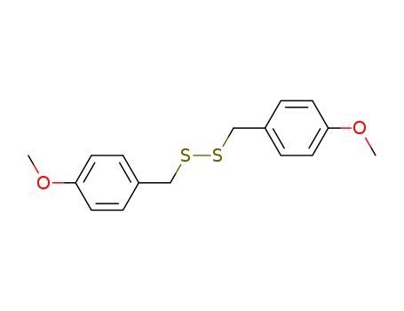 Molecular Structure of 17004-42-1 (Disulfide, bis[(4-methoxyphenyl)methyl])