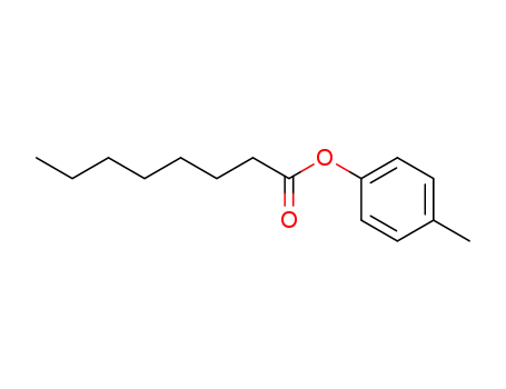 Molecular Structure of 59558-23-5 (N-OCTANOIC ACID P-TOLYL ESTER)