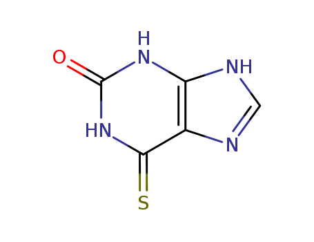 6-sulfanylidene-3,7-dihydropurin-2-one