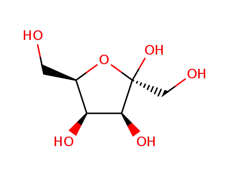 Molecular Structure of 40461-86-7 (b-D-Tagatofuranose (9CI))