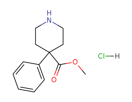 4-Piperidinecarboxylicacid, 4-phenyl-, methyl ester, hydrochloride (1:1)