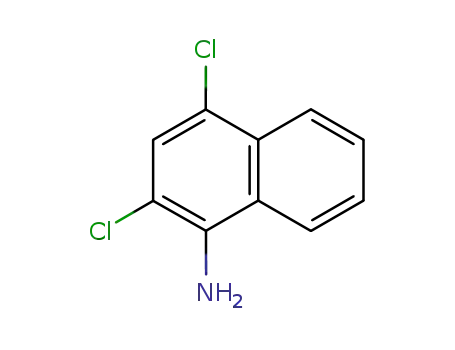 Molecular Structure of 29242-87-3 (2,4-Dichloro-1-naphtylamine)