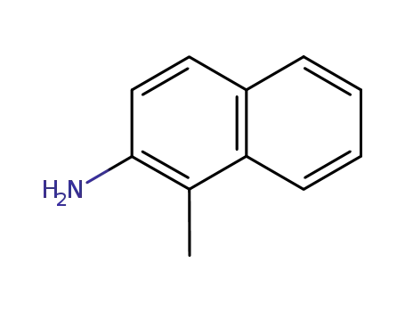 Molecular Structure of 771-13-1 (2-NAPHTHALENAMINE, 1-METHYL-)