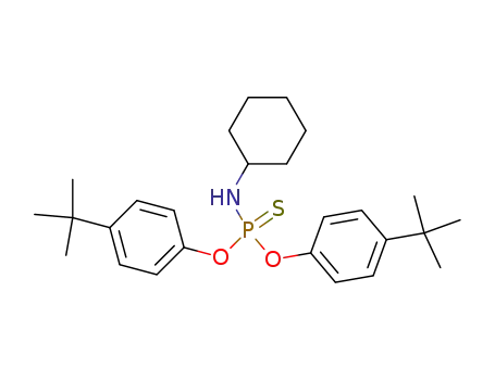 O,O-Bis(4-tert-butylphenyl) N-cyclohexylphosphoramidothioate