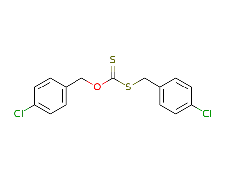 Molecular Structure of 26504-33-6 (dithiocarbonic acid <i>O</i>,<i>S</i>-bis-(4-chloro-benzyl ester))