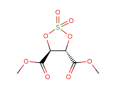 Molecular Structure of 127854-46-0 ((+)-DIMETHYL 2,3-O-SULFONYL-D-TARTRATE)