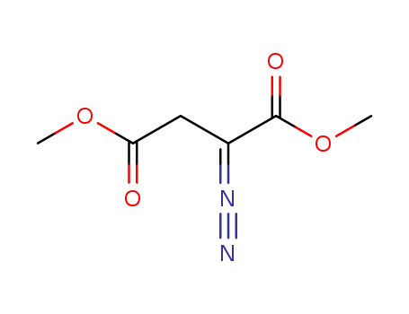 Molecular Structure of 55514-36-8 (2-Diazosuccinic acid dimethyl ester)