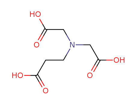 Molecular Structure of 6245-75-6 (N-(2-CARBOXYETHYL)IMINODIACETIC ACID)