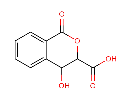 1H-2-Benzopyran-3-carboxylic acid, 3,4-dihydro-4-hydroxy-1-oxo-