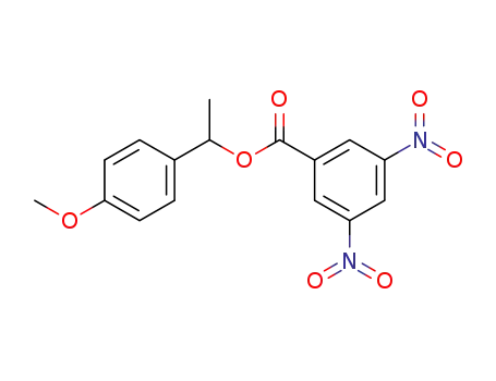 Benzenemethanol, 4-methoxy-a-methyl-, 3,5-dinitrobenzoate