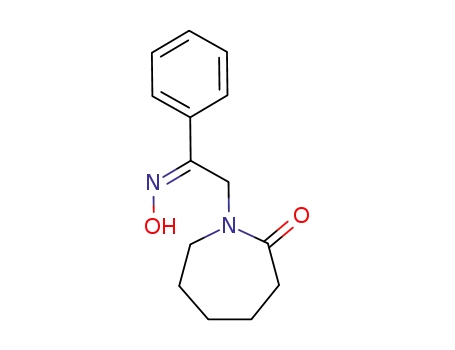 2H-Azepin-2-one, hexahydro-1-[(2Z)-2-(hydroxyimino)-2-phenylethyl]-