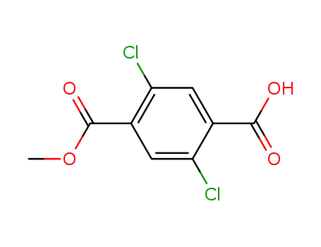 2,5-dichloro-terephthalic acid monomethyl ester