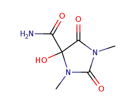 1,3-dimethyl-5-hydroxyhydantoin-5-carboxamide