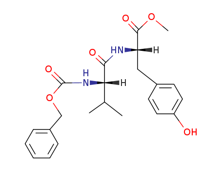 (S)-Methyl 2-((S)-2-(((benzyloxy)carbonyl)amino)-3-methylbutanamido)-3-(4-hydroxyphenyl)propanoate