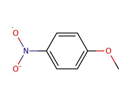 1-methoxy-4-nitro-benzene; radical anion