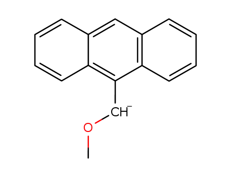 Molecular Structure of 135598-25-3 (9-(methoxymethyl)anthracene carbanion)