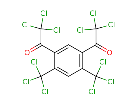 1,5-bis-trichloroacetyl-2,4-bis-trichloromethyl-benzene