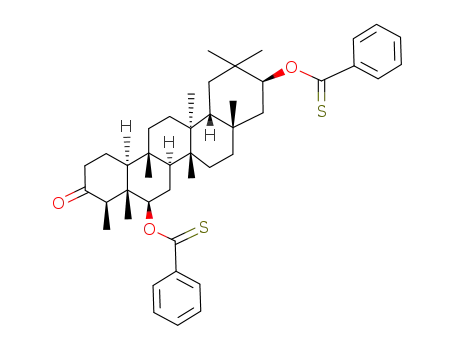 Molecular Structure of 72154-54-2 (zeylandiol dithiobenzoate)