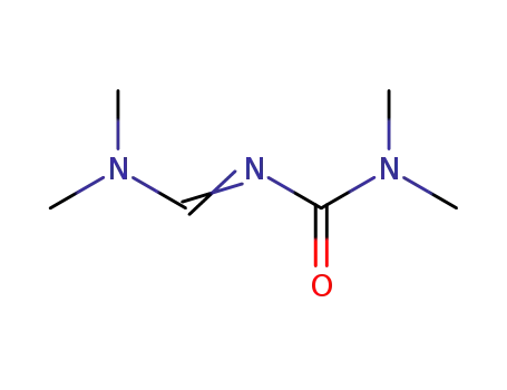 Molecular Structure of 20353-90-6 (1,1-dimethyl-3-dimethylaminomethyleneurea)