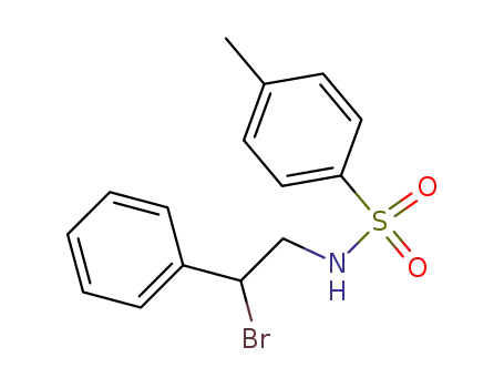Benzenesulfonamide, N-(2-bromo-2-phenylethyl)-4-methyl-