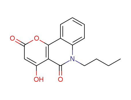 6-BUTYL-4-HYDROXY-2H-PYRANO[3,2-C]QUINOLINE-2,5(6H)-DIONE