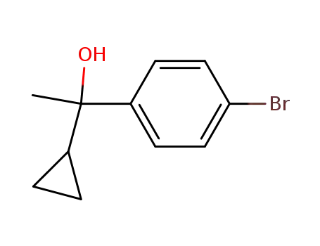 4-Bromo-alpha-cyclopropyl-alpha-methylbenzyl alcohol