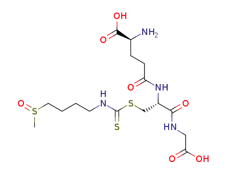 Molecular Structure of 289711-21-3 (D,L-SULFORAPHANE GLUTATHIONE)