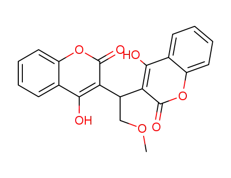 Molecular Structure of 4366-18-1 (coumetarol)