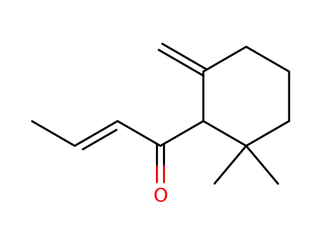 Molecular Structure of 31191-93-2 (2-Buten-1-one, 1-(2,2-dimethyl-6-methylenecyclohexyl)-, (E)-)