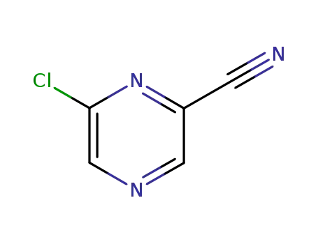 Molecular Structure of 6863-74-7 (6-chloropyrazine-2-carbonitrile)