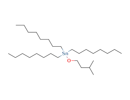 tri-(n-octyl)-(3-methylbutoxy) tin