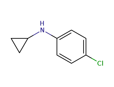 Benzenamine, 4-chloro-N-cyclopropyl-