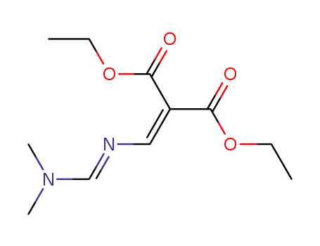 ethyl 4-aza-5-dimethylamino-2-ethoxycarbonyl-2,4-pentadienoate