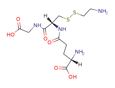 (S)-2-Amino-4-[(R)-2-(2-amino-ethyldisulfanyl)-1-(carboxymethyl-carbamoyl)-ethylcarbamoyl]-butyric acid