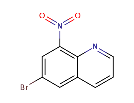 Molecular Structure of 68527-67-3 (6-bromo-8-nitroquinoline)