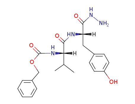 L-Tyrosine,N-[N-[(phenylmethoxy)carbonyl]-L-valyl]-, hydrazide (9CI)